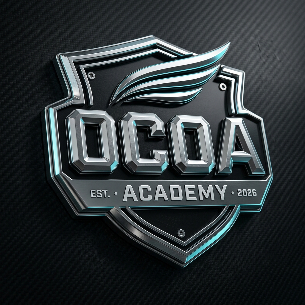 Emblema 3D da OConnector Academy